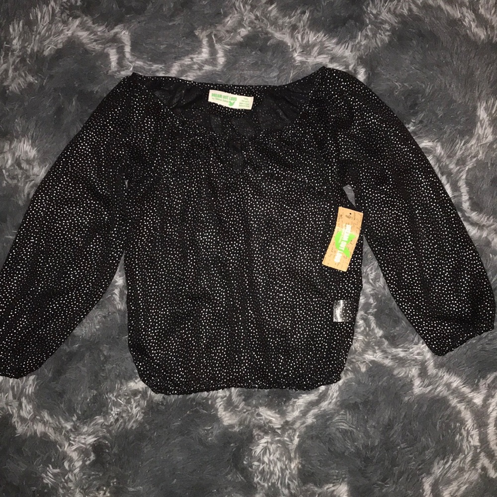 Black w| silver polka dots 🖤✨